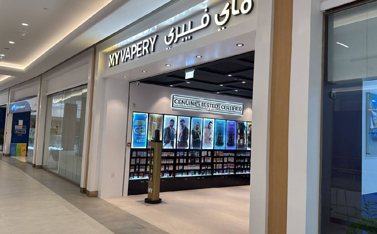 my vapery al hamra mall front
