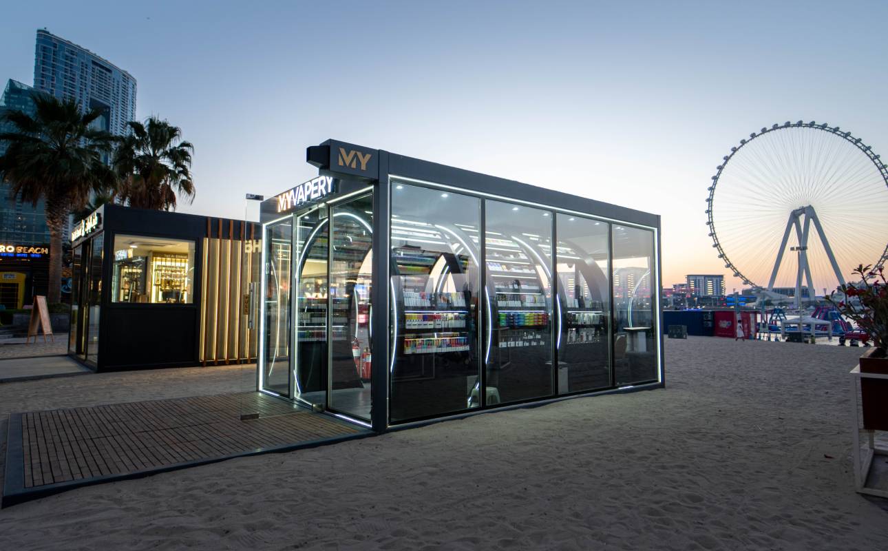 My Vapery JBR the walk front